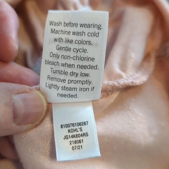 Barbie Pink Velvet Long Sleeve Ruched Crop Top, Square Neckline Juniors - Picture 13 of 13